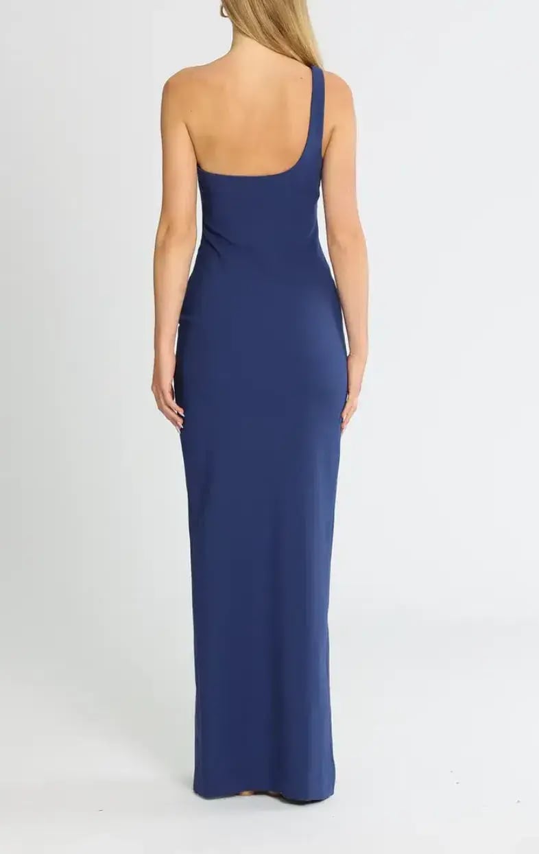 Likely NYC Camden Gown Blue Navy Size 10 photo 3