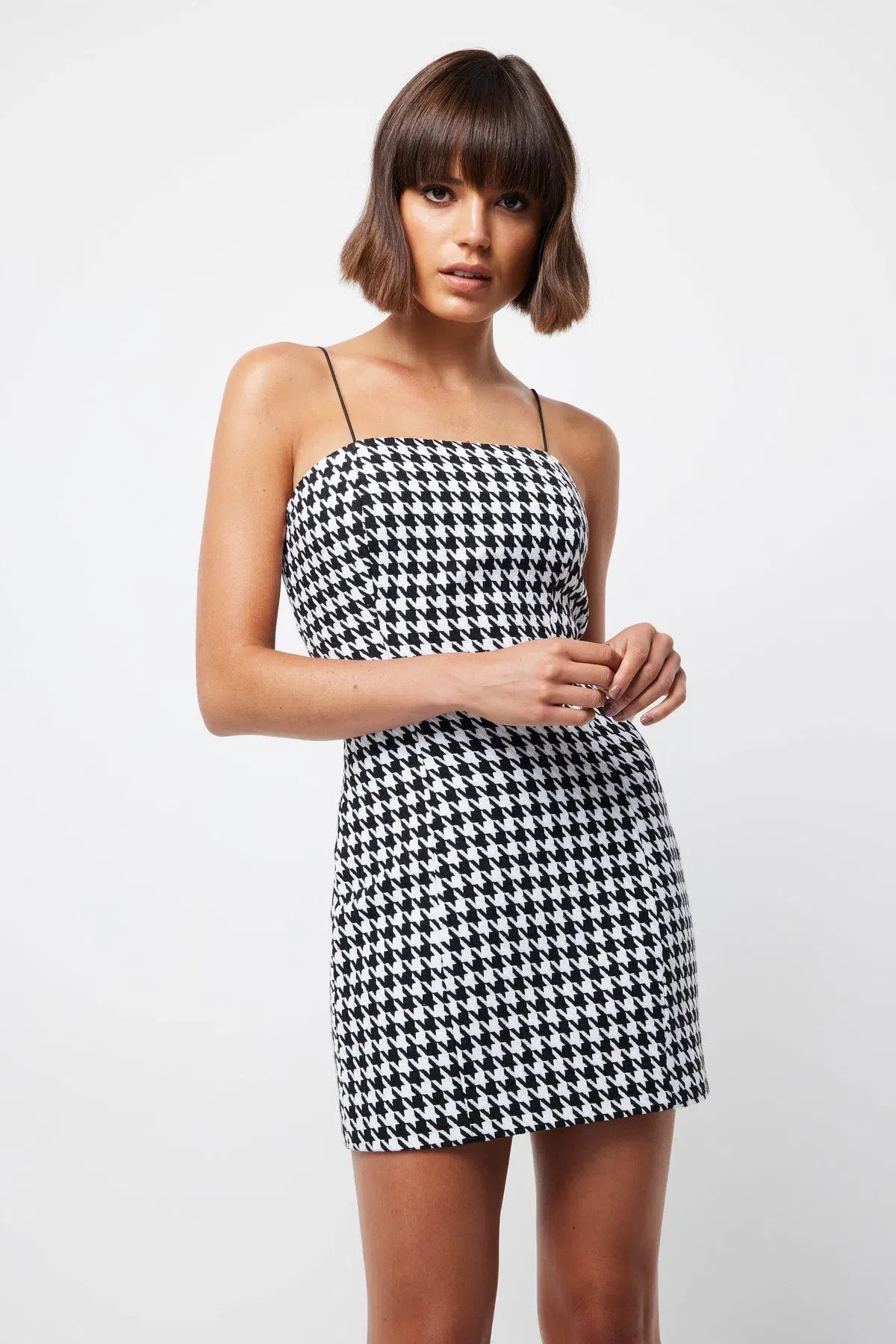 Mossman Wonderwall Mini Dress Print Size 12 photo 3