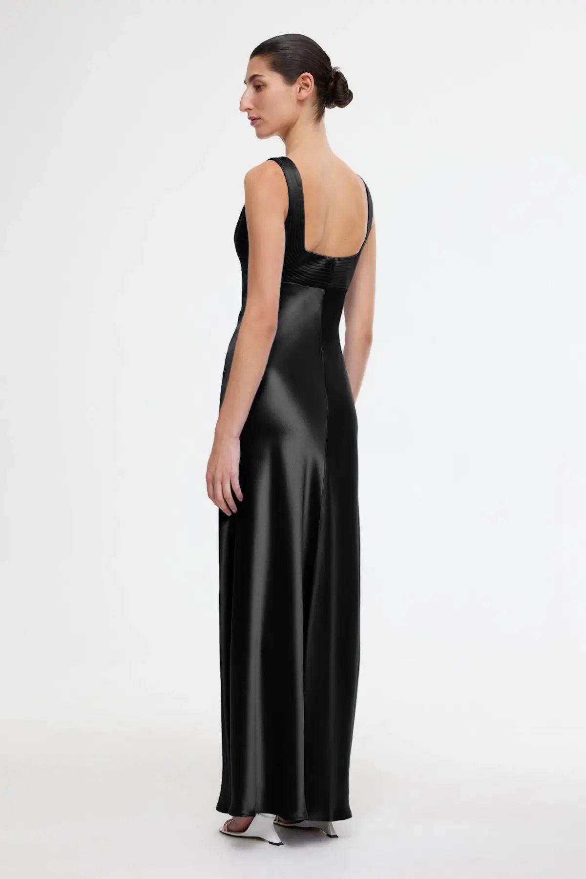 Acler Fagan Maxi Gown Black Size 8 photo 3