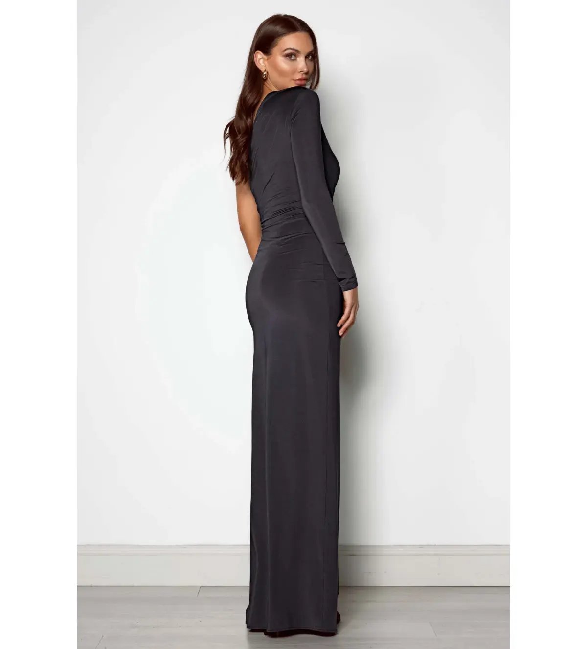 Elle Zeitoune Tessa Gown In Black Size 12 photo 3
