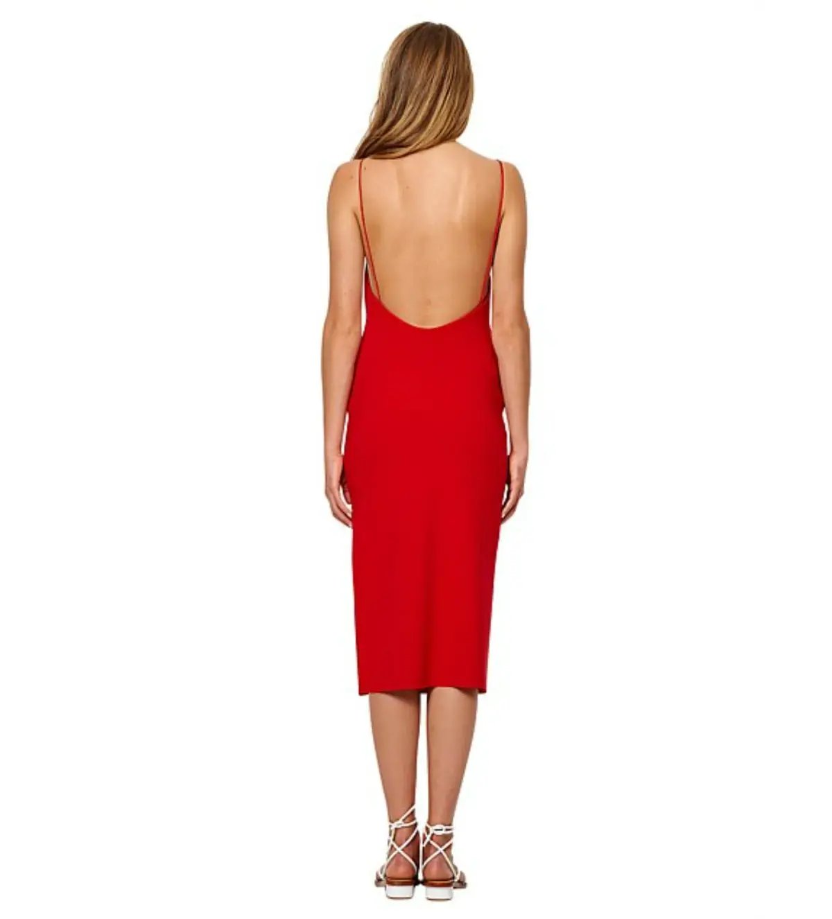 Bec & Bridge Marvellous Midi Dress Red Size AU 6 photo 3