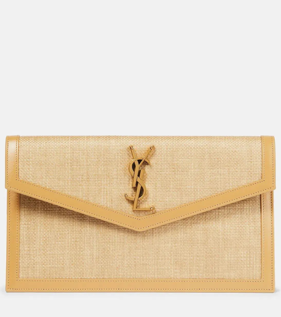 Saint Laurent Uptown Pouch Straw photo 3