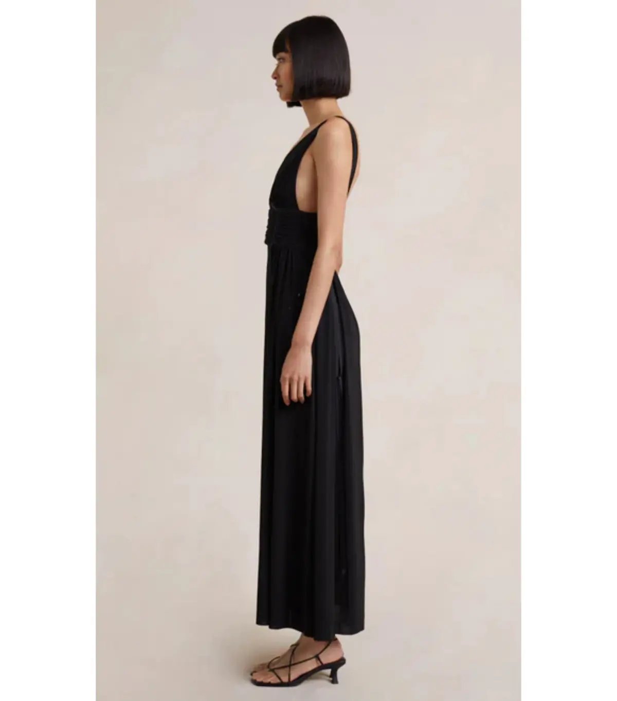 Bec & Bridge Gwen Maxi Dress in Black Size AU 10 photo 2
