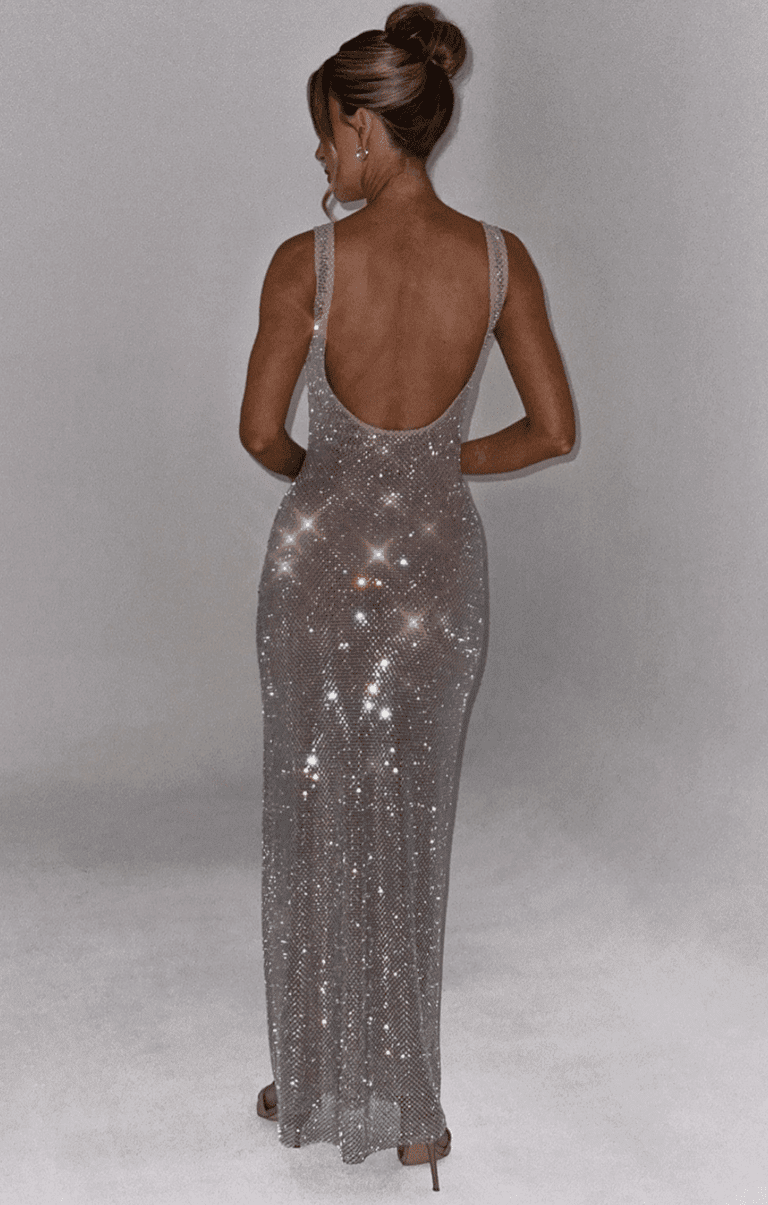 Babyboo Petra Dress - Silver photo 3