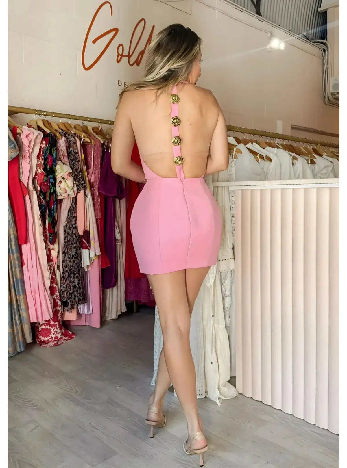 Atoir Tiffany Dress Pink Size AU 10 photo 2