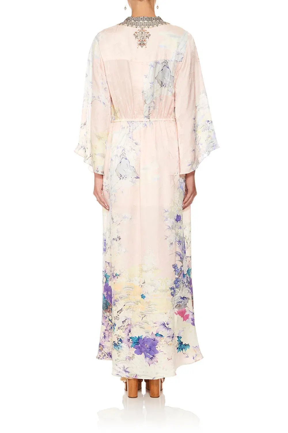 Camilla Drawstring Button Up Dress Harajaku Heiress Size 6 photo 2