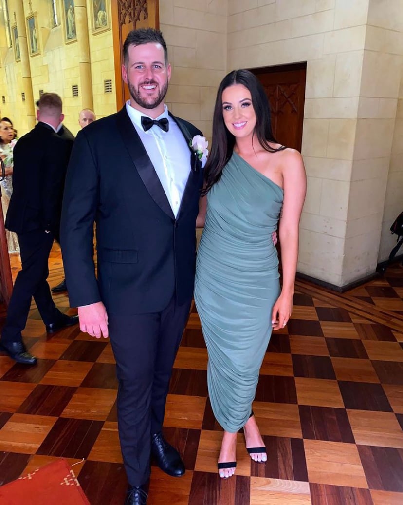 Norma Kamali Diana Gown Khaki photo 3