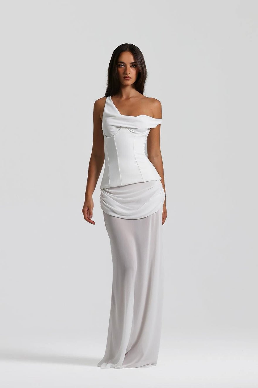 Natalie Rolt Cadence Dress - White photo 2