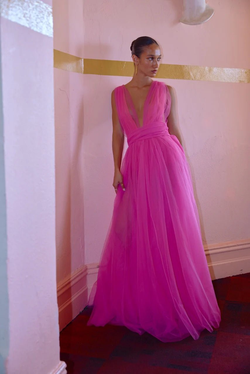 LEXI KARMINA DRESS - PINK photo 6