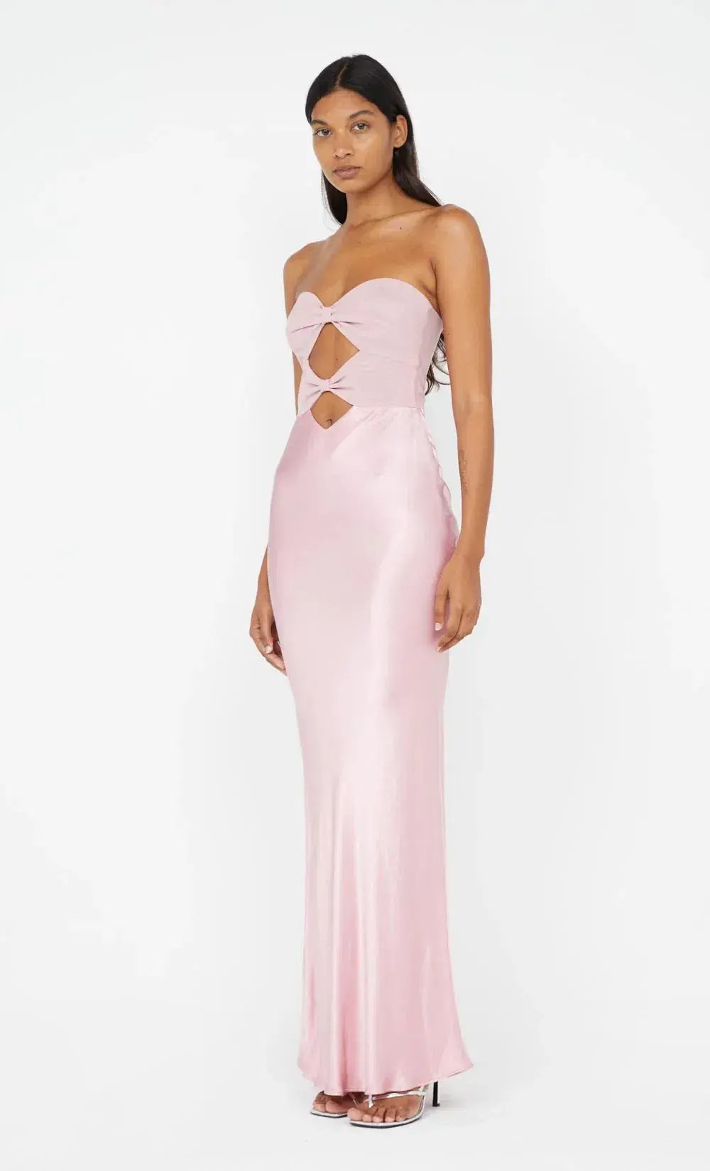 Bec & Bridge Halle Strapless Dress in Dusty Pink Size 6 photo 3