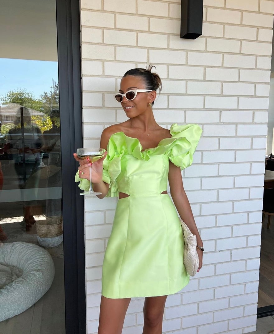 Alemais Suzi Off Shoulder Mini Dress photo 4