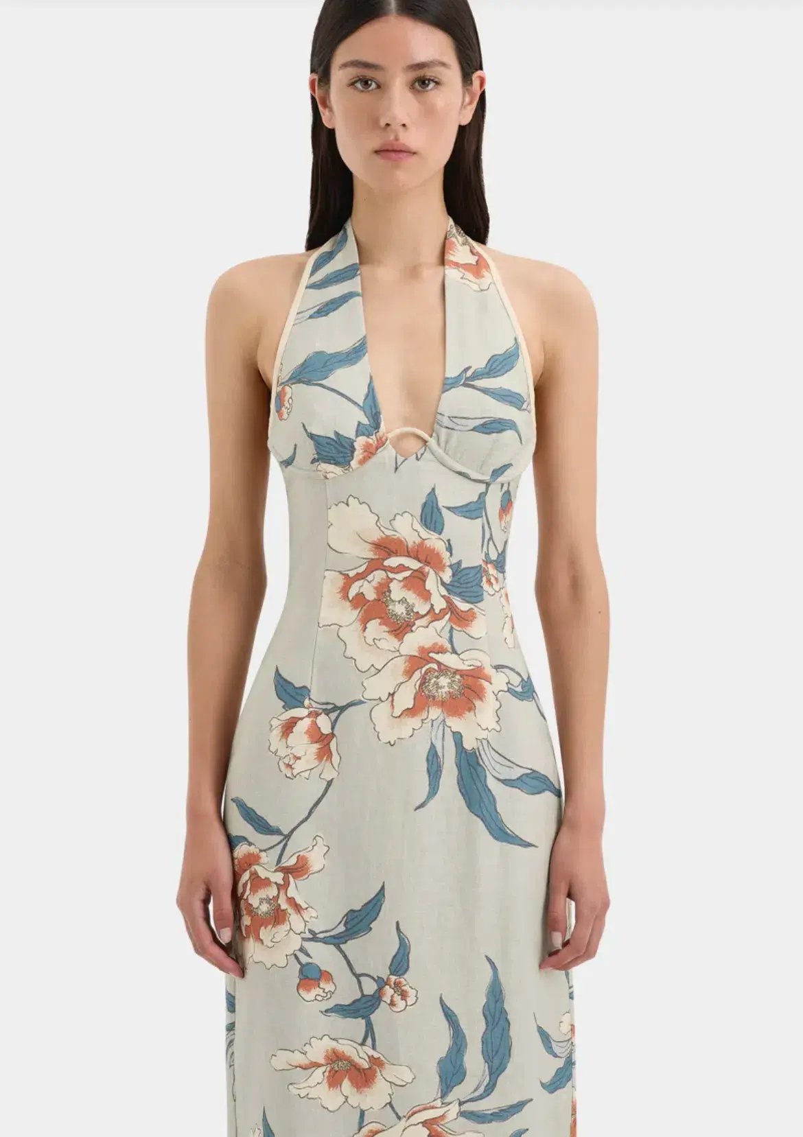 SIR the Label Roisin Halter Maxi Size AU 8 photo 4