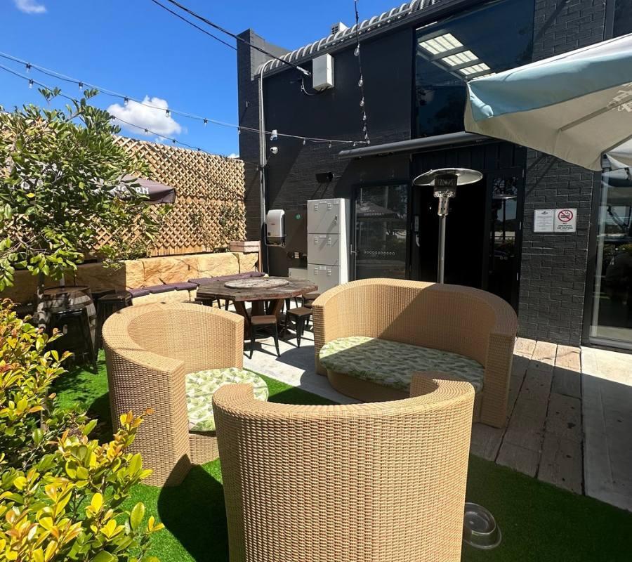 Entire Beer Garden at Hound and Stag Brewing Co photo 8