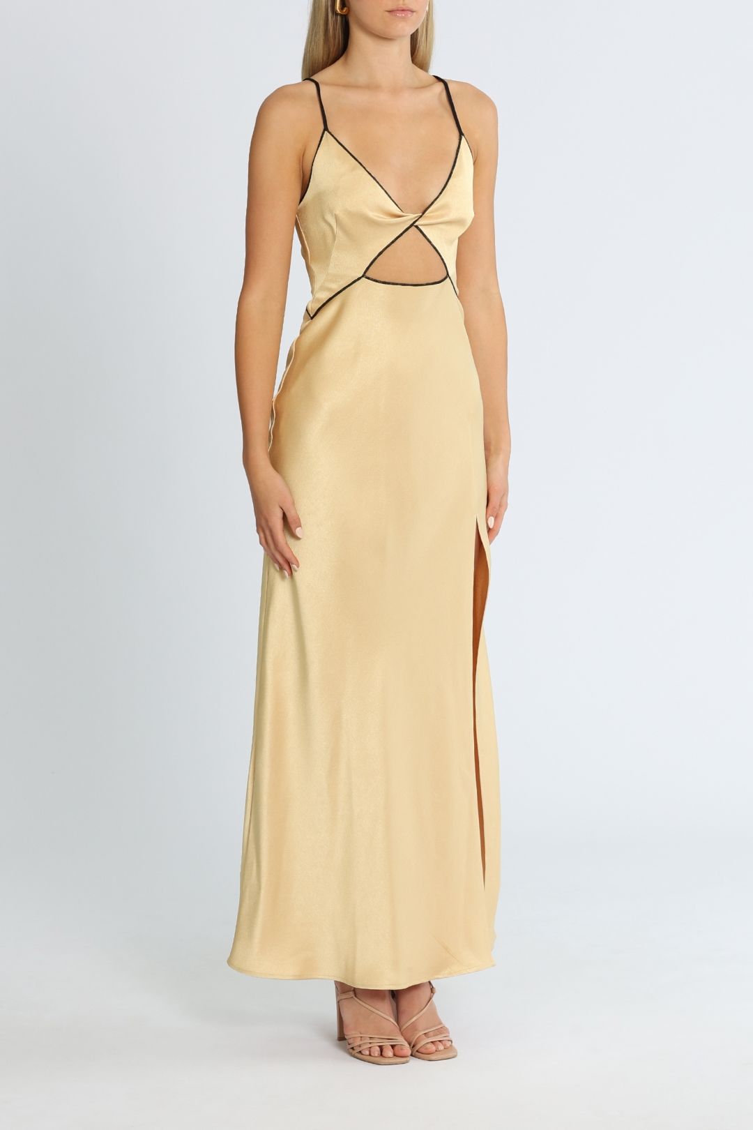 Hazel Maxi Dress - Wheat photo 2