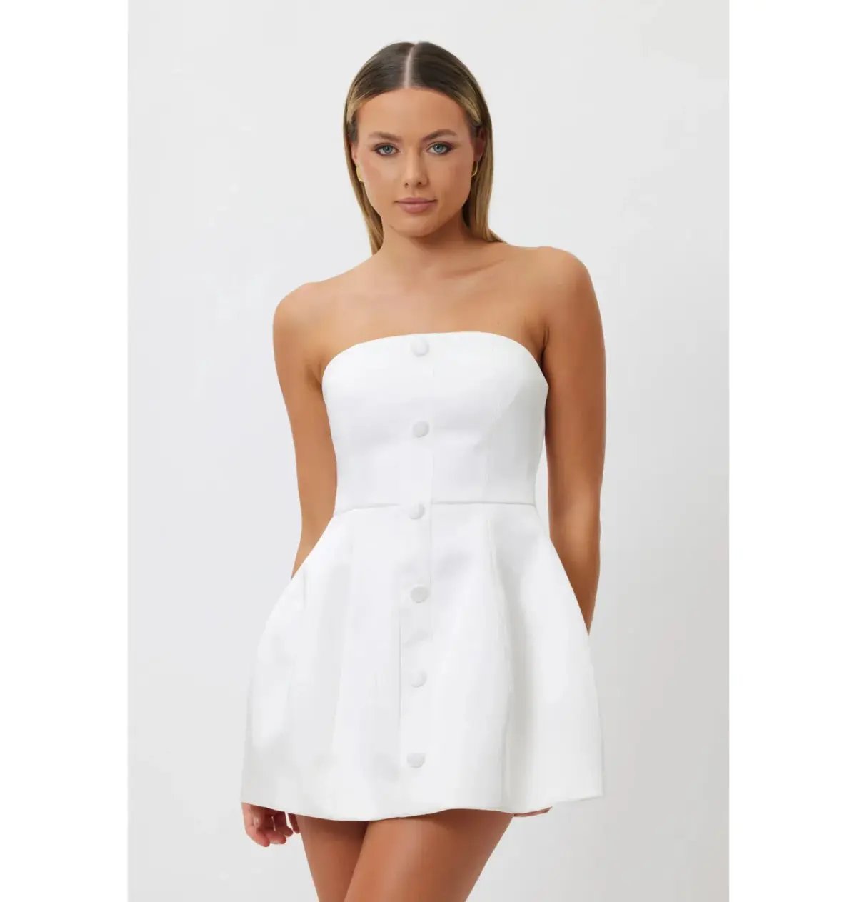 Bianca & Bridgett Mila Dress White Size AU 6 photo 2