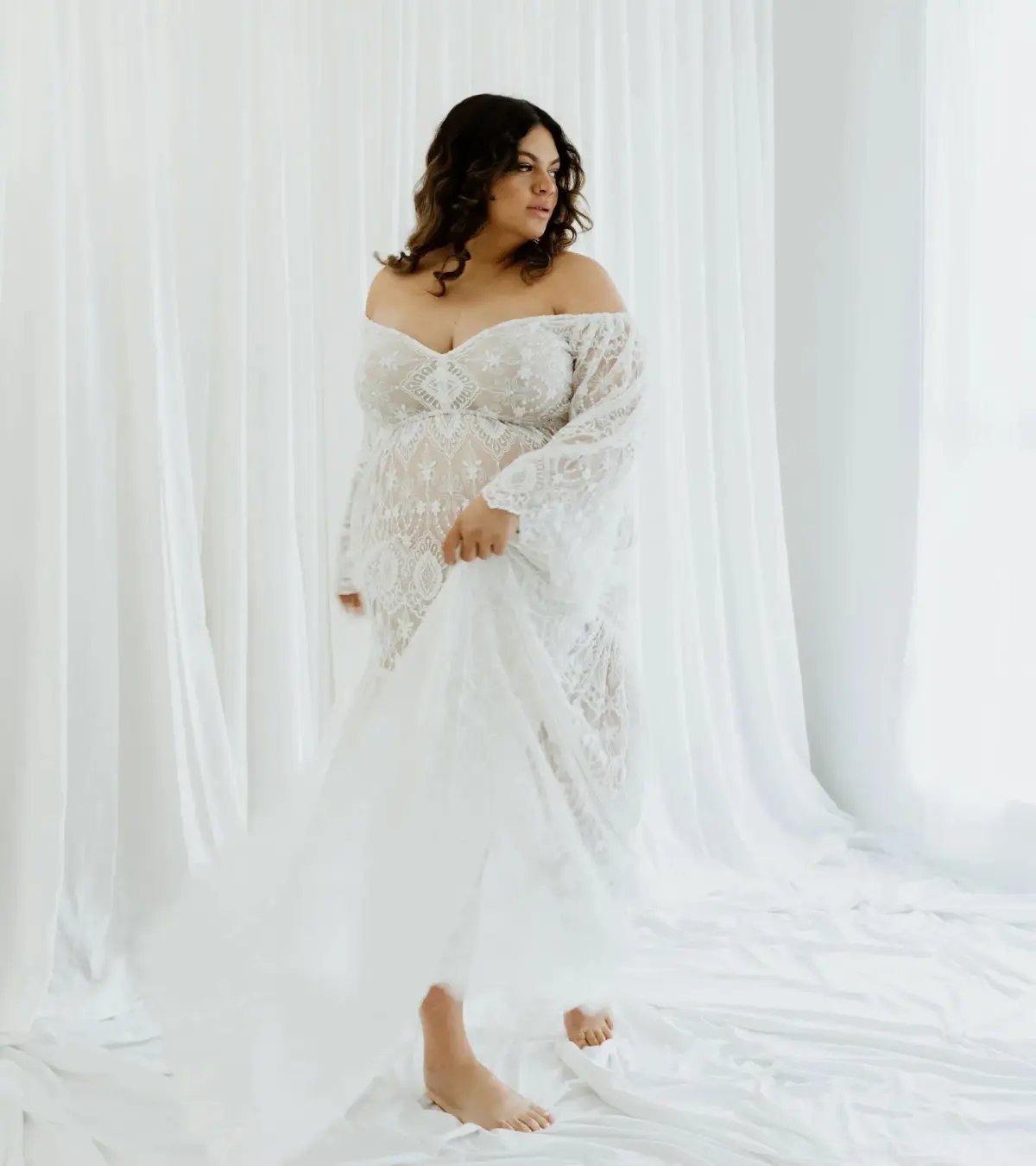 We Are Reclamation Be Love Gown White Size 18 photo 21