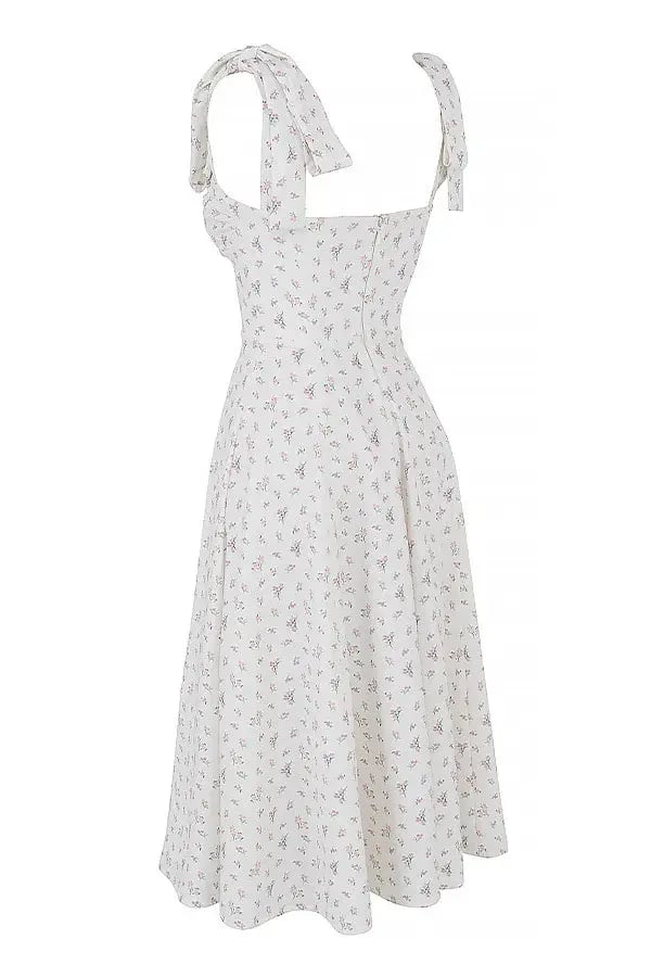 House of CB Alicia Midi Dress in White Size AU 14 photo 5