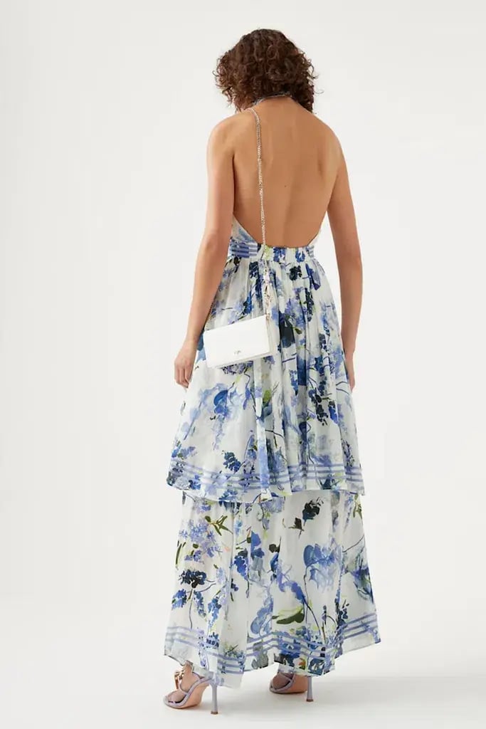 Aje Sienna Maxi Dress Lavenders of Provence Size 14 photo 2