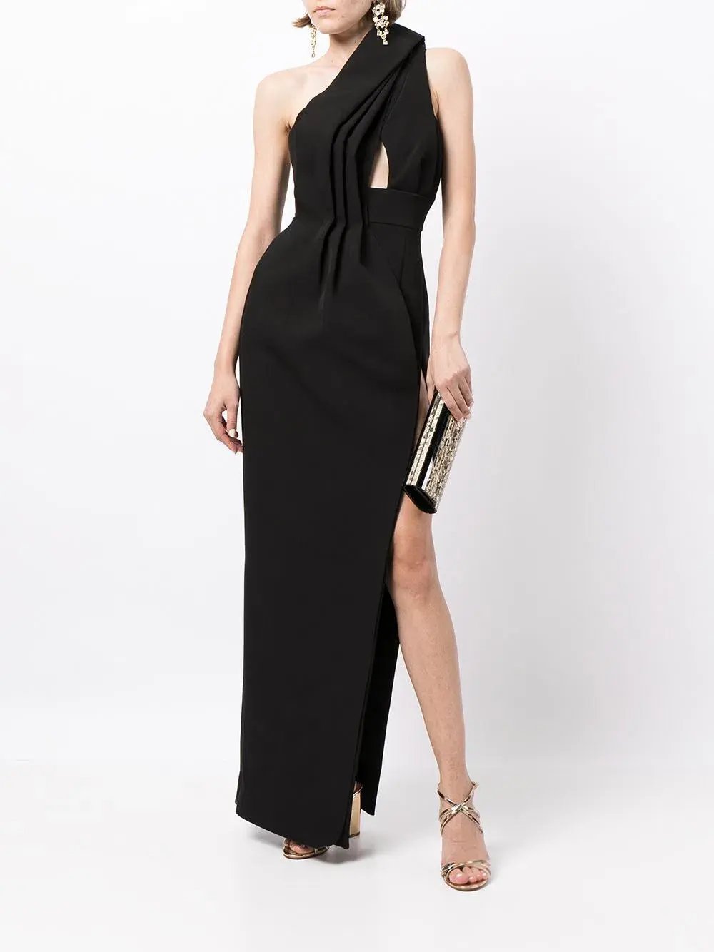 Rachel Gilbert Apollo Gown Black Size 1 / AU 8 photo 2