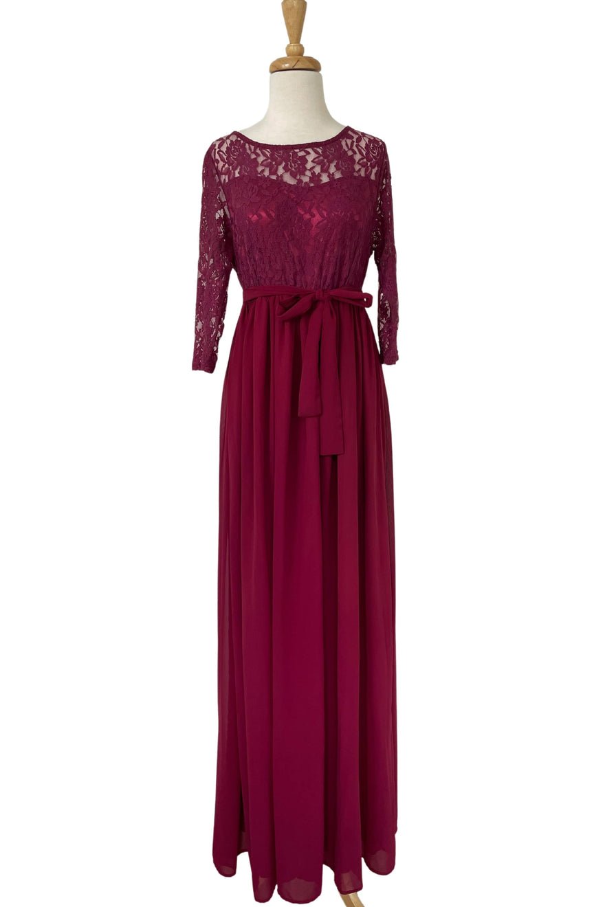 Mama Rentals Scarlett Lace Maxi Dress photo 3