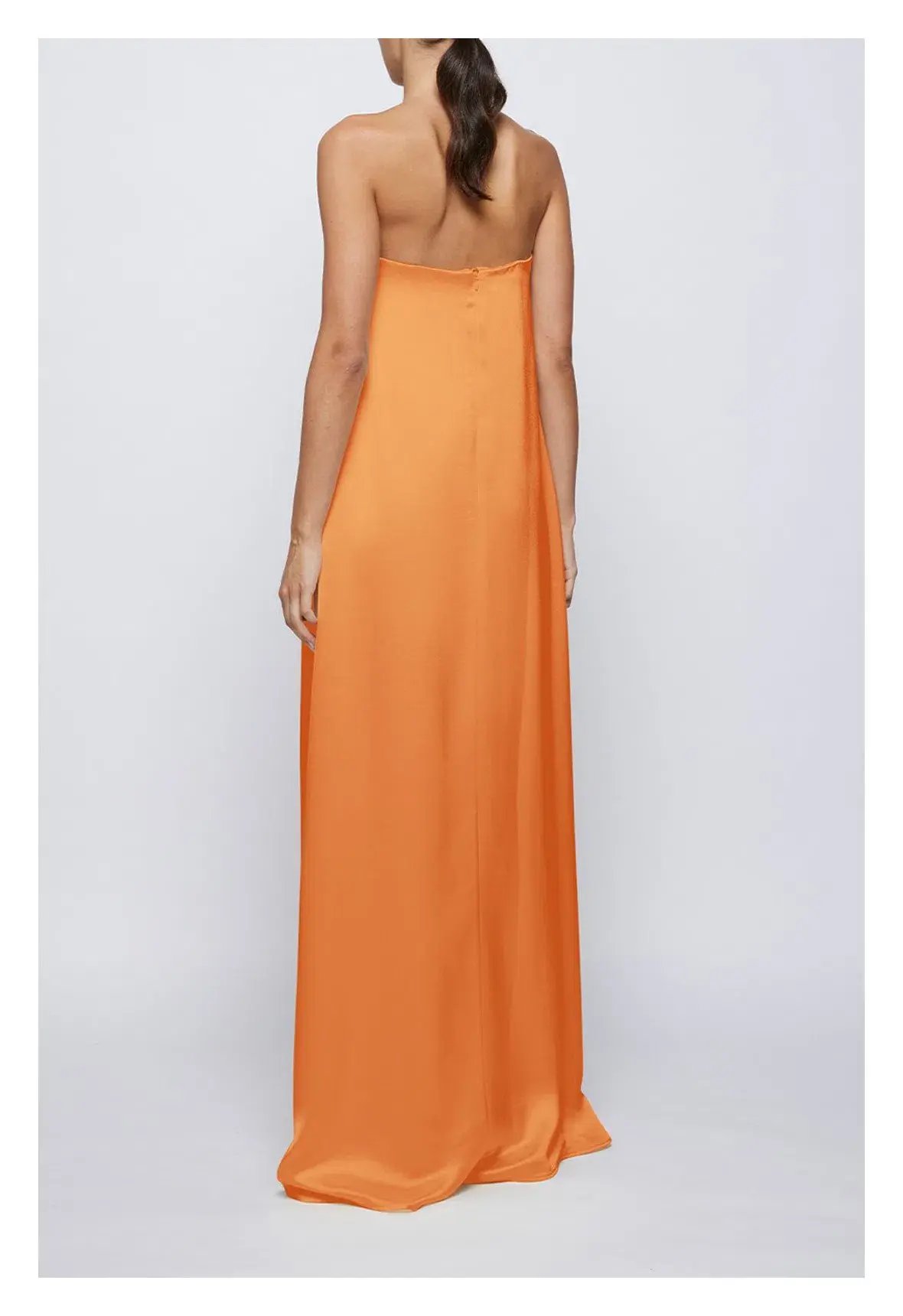 ANNA QUAN Delfina Maxi Dress Kumquat Orange 8 photo 2