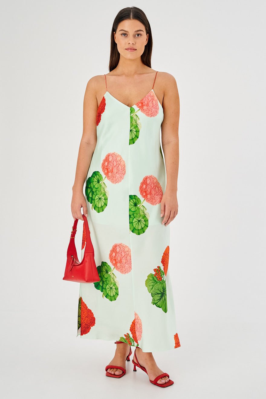 Oroton Poise Garden Print Slip Dress photo 4