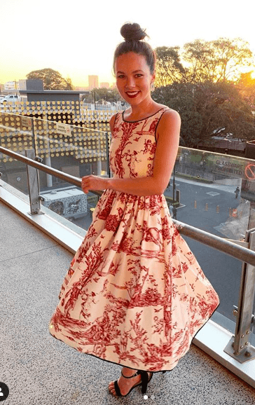Max Mara Trophy Day Dress Print Size 8 photo 4