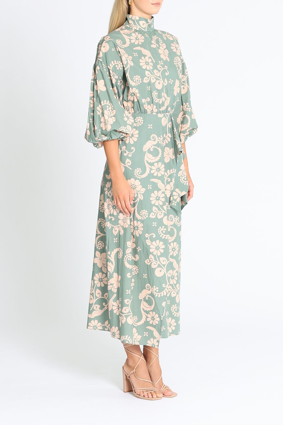Gabriel Tie Side Midi Dress photo 2