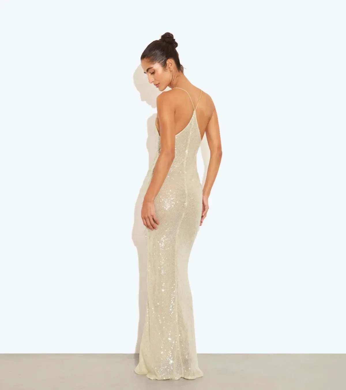 Rat And Boa  Olympia Dress Nude Size 6 photo 3