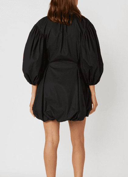 BASSIKE gathered balloon dress photo 3