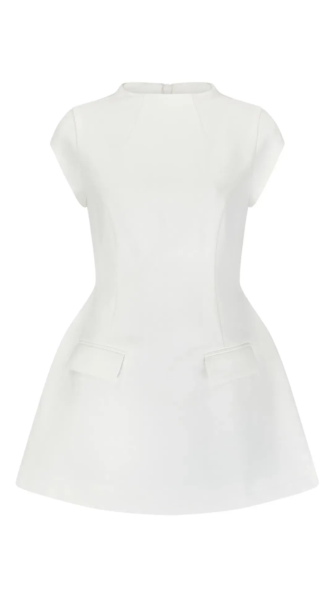 Odd Muse The Ultimate Muse Cap Sleeve Mini Dress White Size XS (AU 6) photo 4