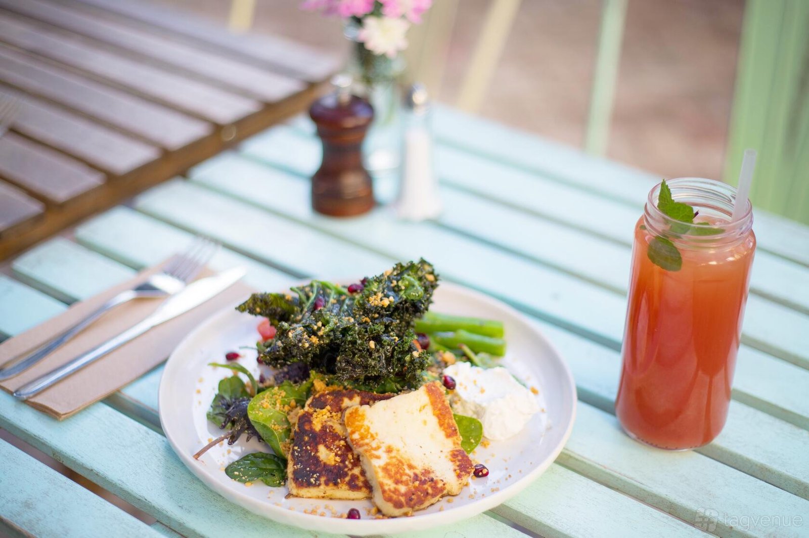 Courtyard at Lil Miss Collins Café Parramatta photo 13