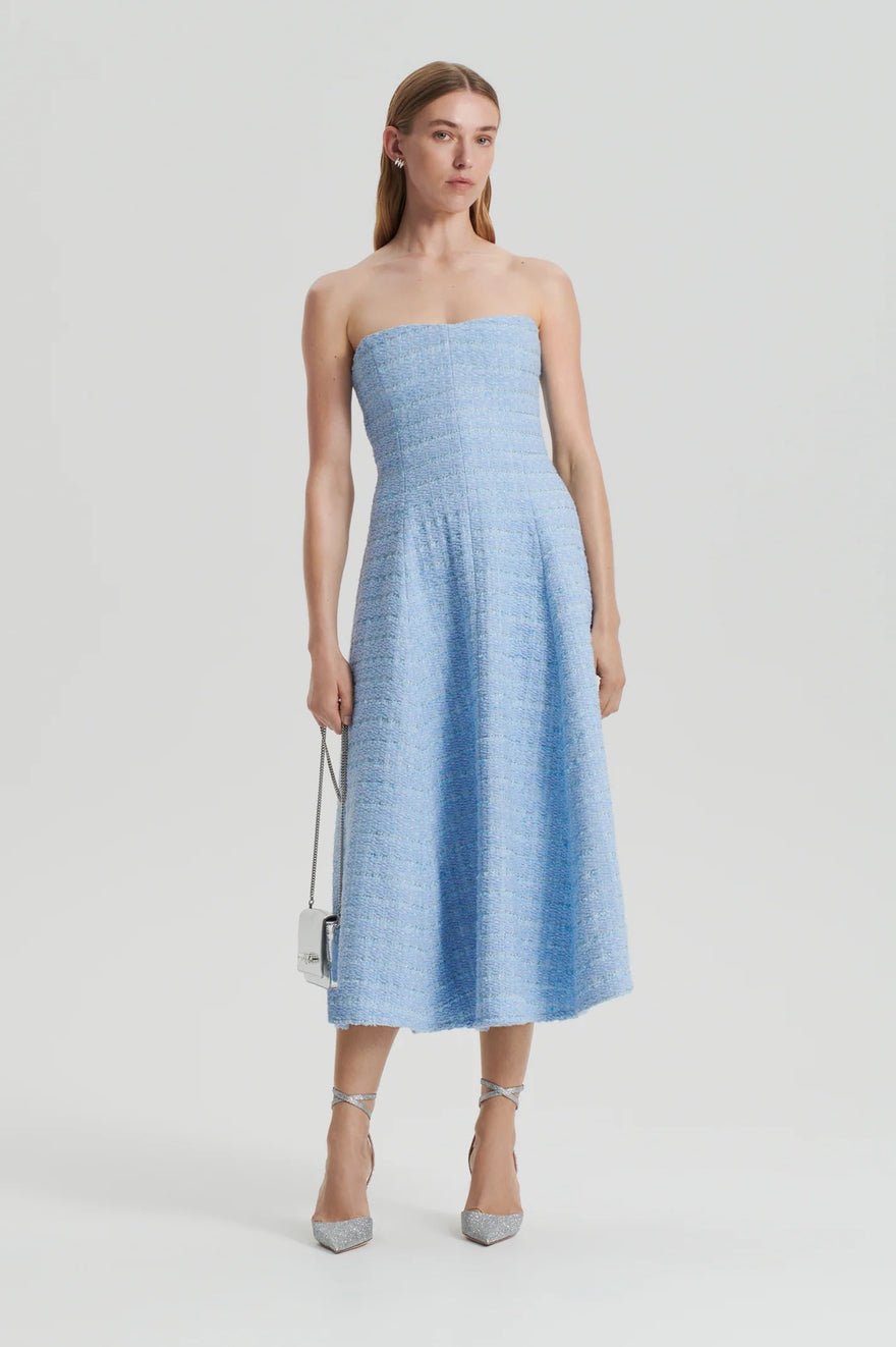 Scanlan Theodore Tweed Boucle Dress photo 2