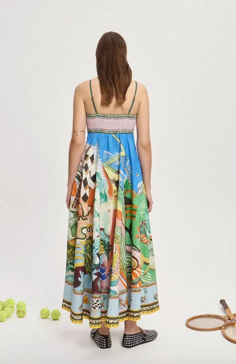 Alemais Lucky Pace Sundress Midi Size AU 14 photo 3