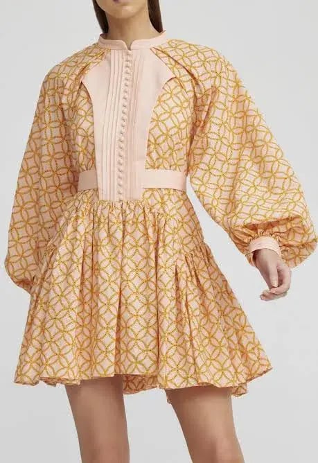 Acler Gibson Dress in Sherbet Size AU 10 photo 3