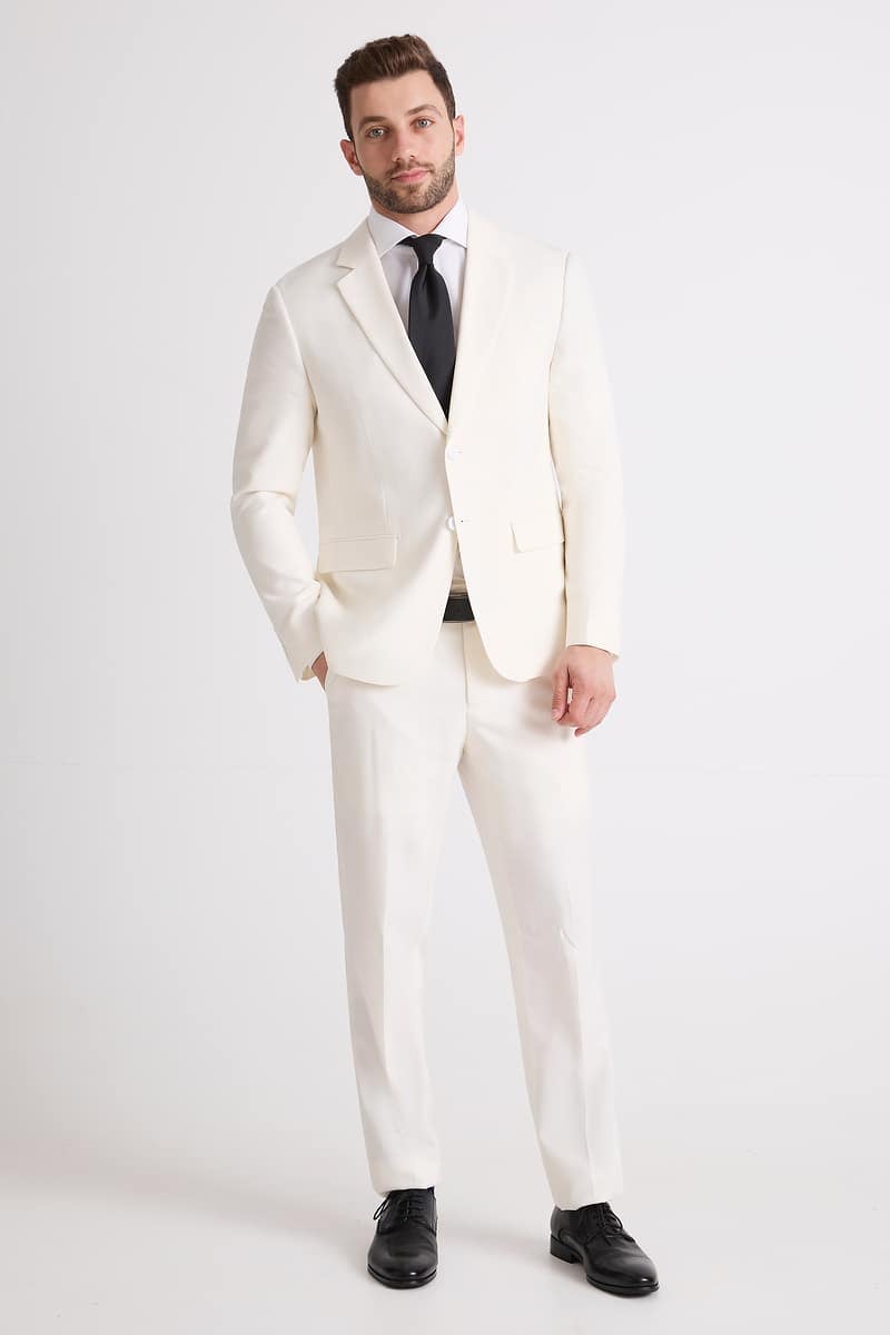 White Suit Jacket photo 5