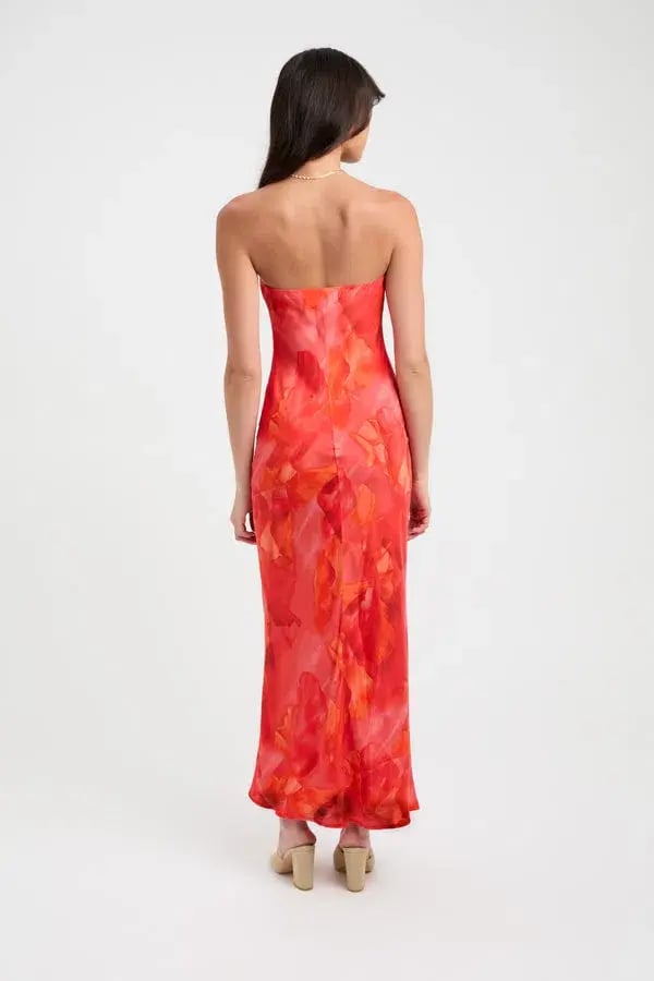 Kookai Zya Slip Dress Floral Size 6 photo 4