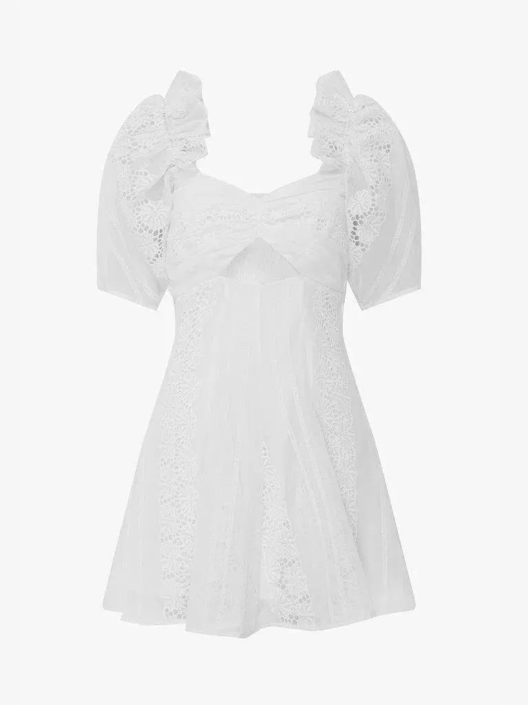 Alice McCall Sunday Rose Dress White Size AU 10 photo 4