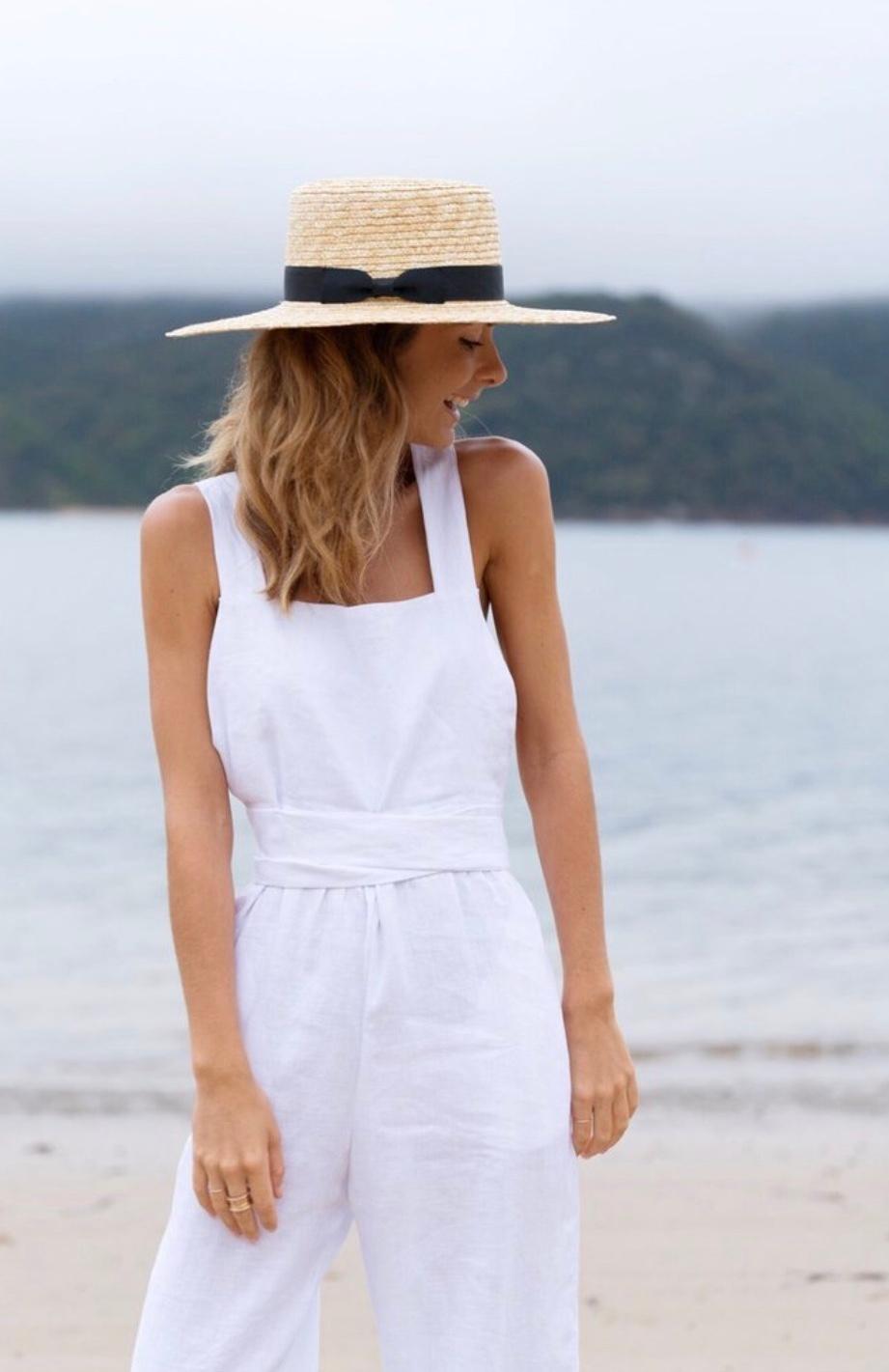 Posse The Isobel Jumpsuit White Size 8/Small photo 4