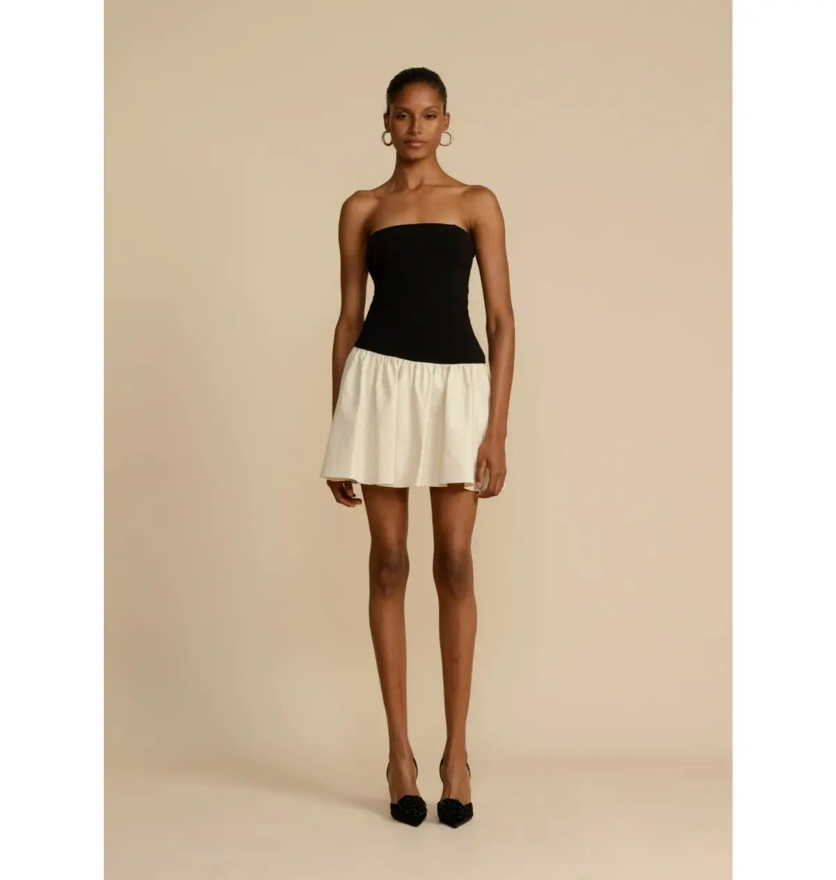 Arcina Ori Celine Dress Black/Cream Size L / AU 12 photo 2