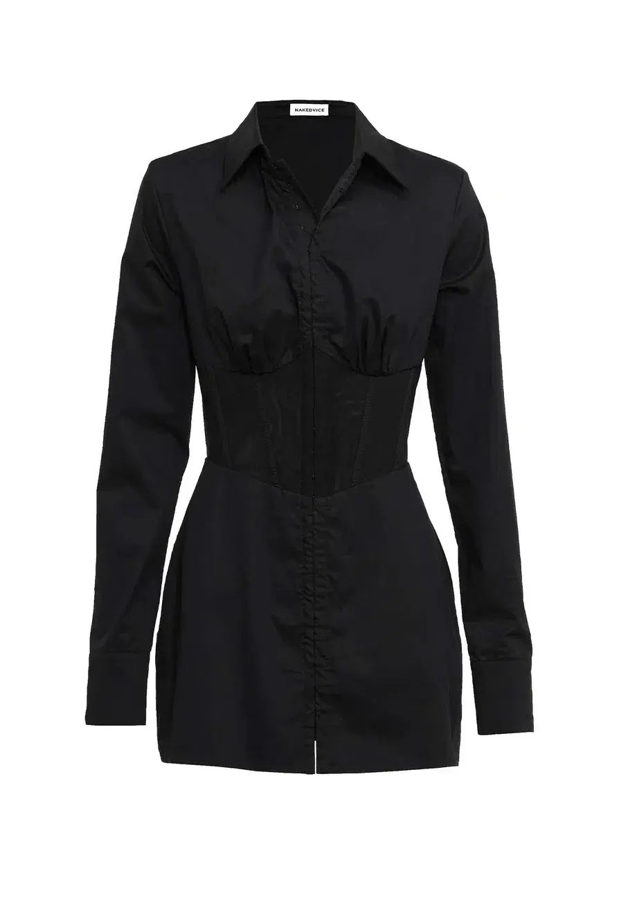 Nakedvice The Zach Dress Black Size 12 photo 3