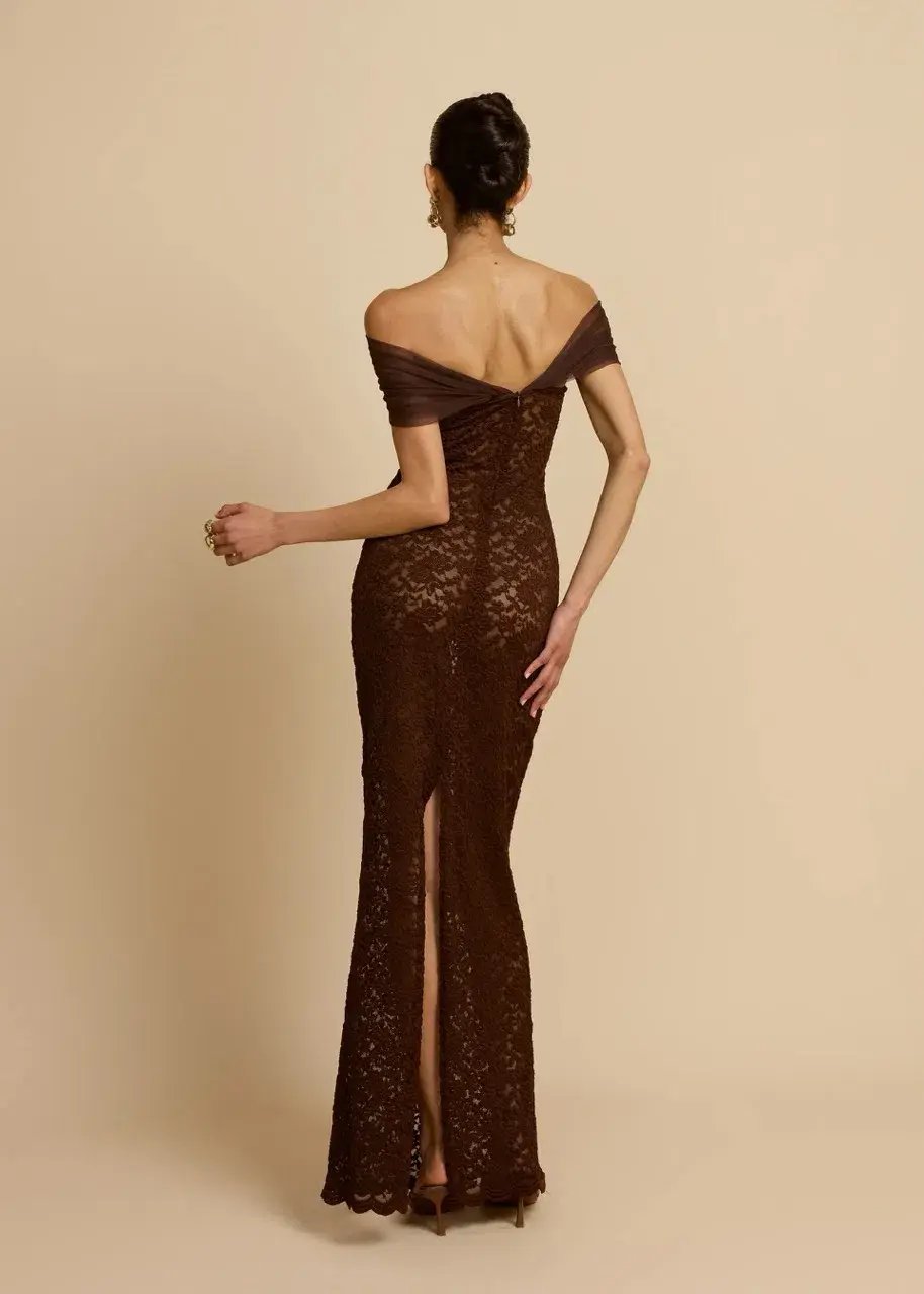 Arcina Ori Milana Dress in Chocolate Size M/AU10 photo 6