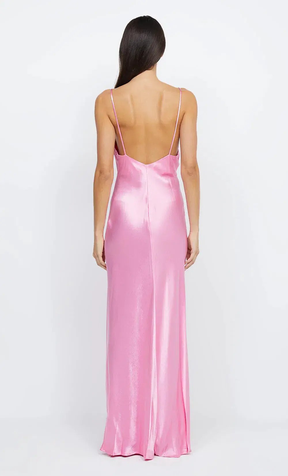 Bec & Bridge Lorelai V Maxi Dress Candy Pink Size AU 8 photo 3