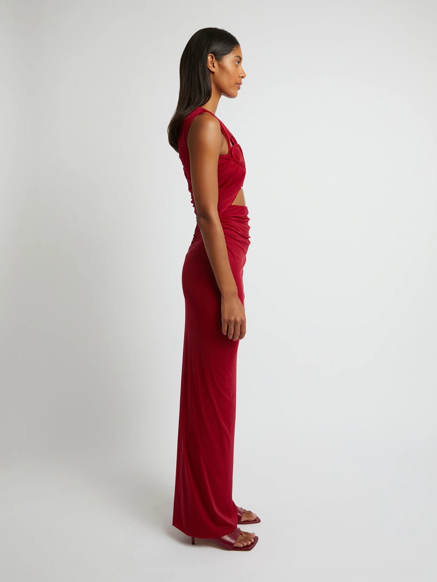 Christopher Esber Venus Tank Dress Cherry photo 2