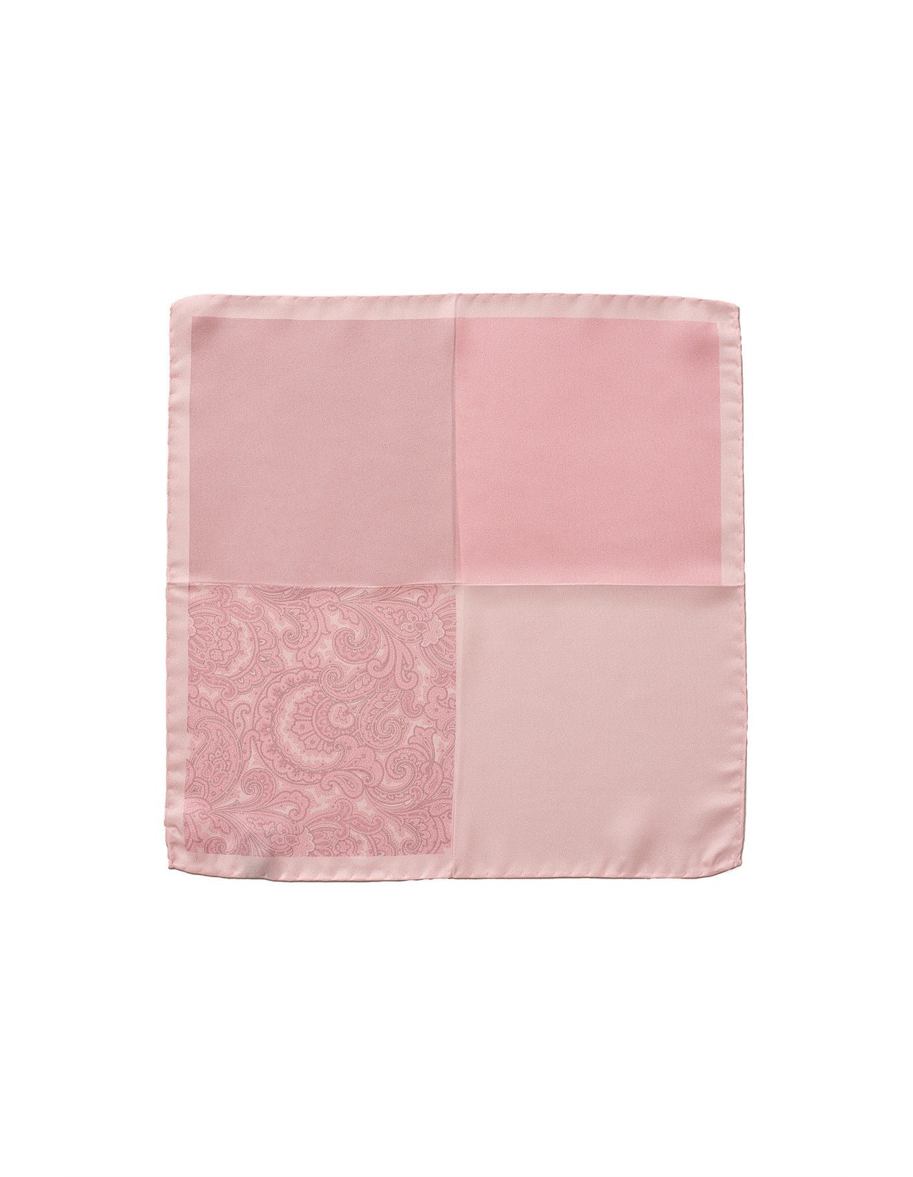 Joe Black 4-Way Pink Paisley Pocket Square photo 2