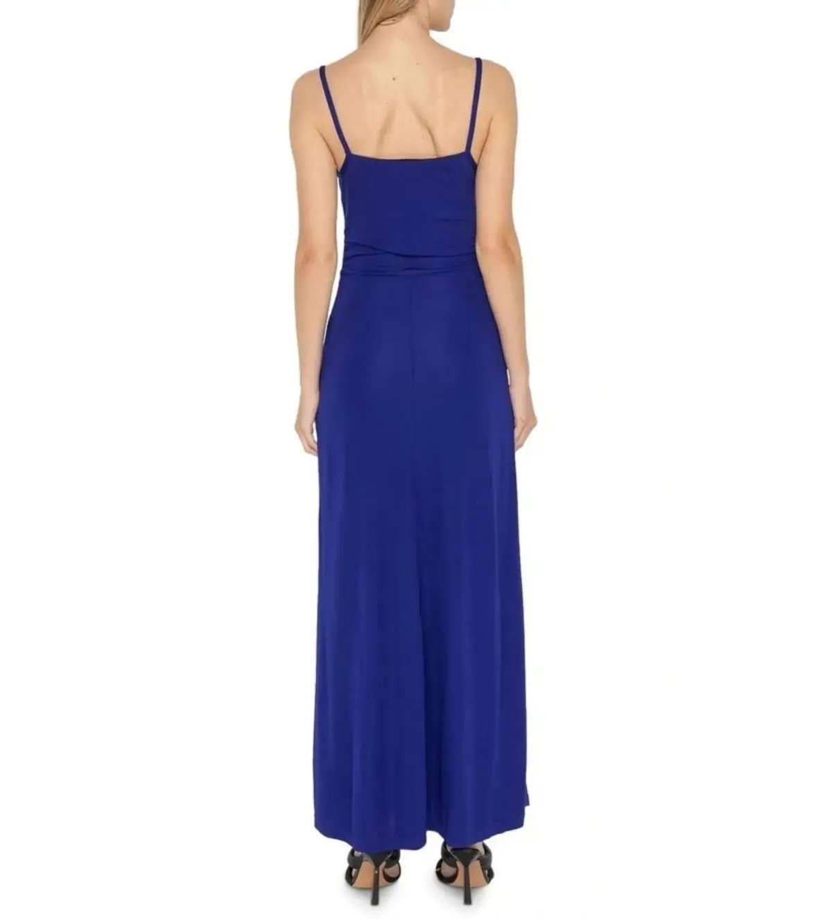 Cue Jersey V-Neck Maxi Dress Ultra Violet Size M / AU 10 photo 3