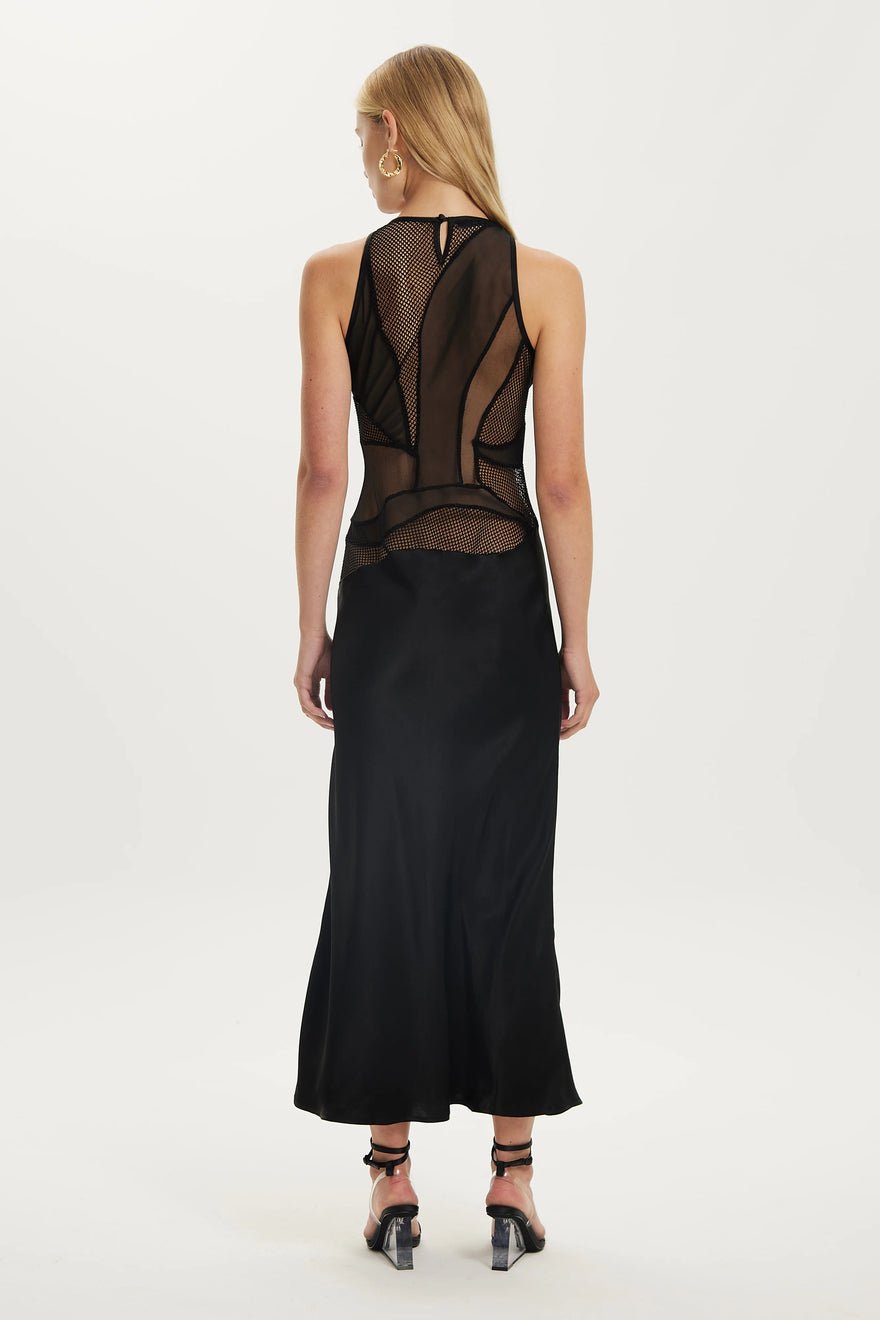 Third Form Crystal Clear Tank Maxi Dress - Black photo 2