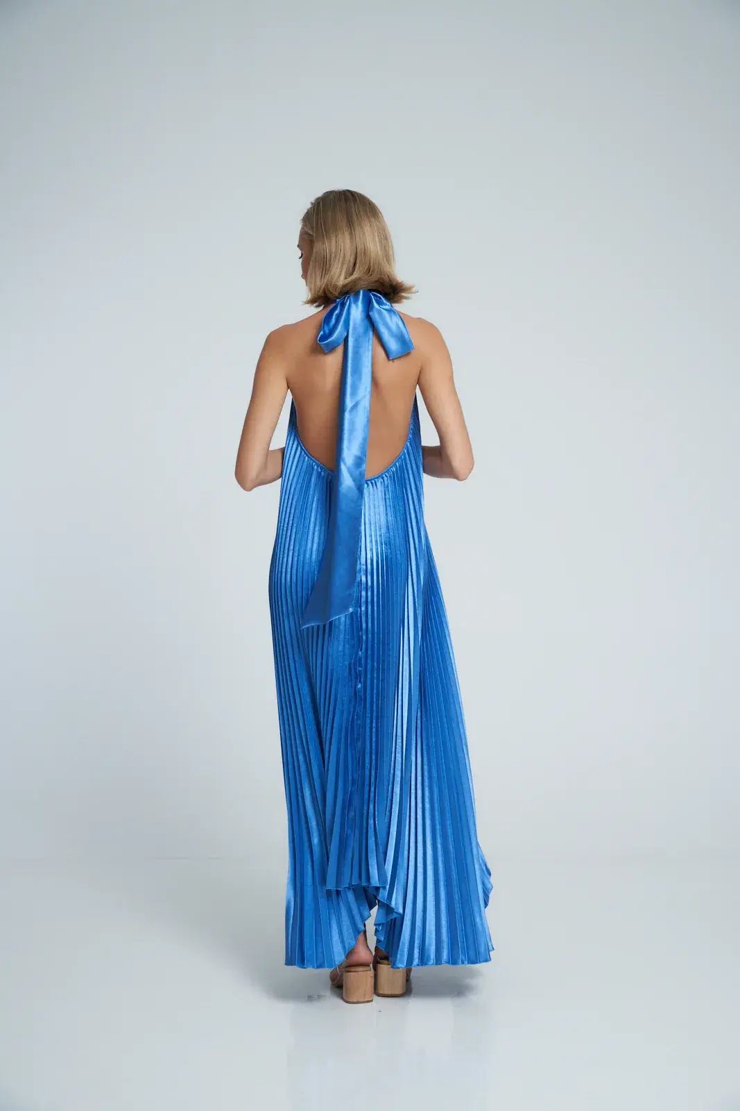 L'idée Opera Gown in Mediterranean Blue Size 8 photo 2