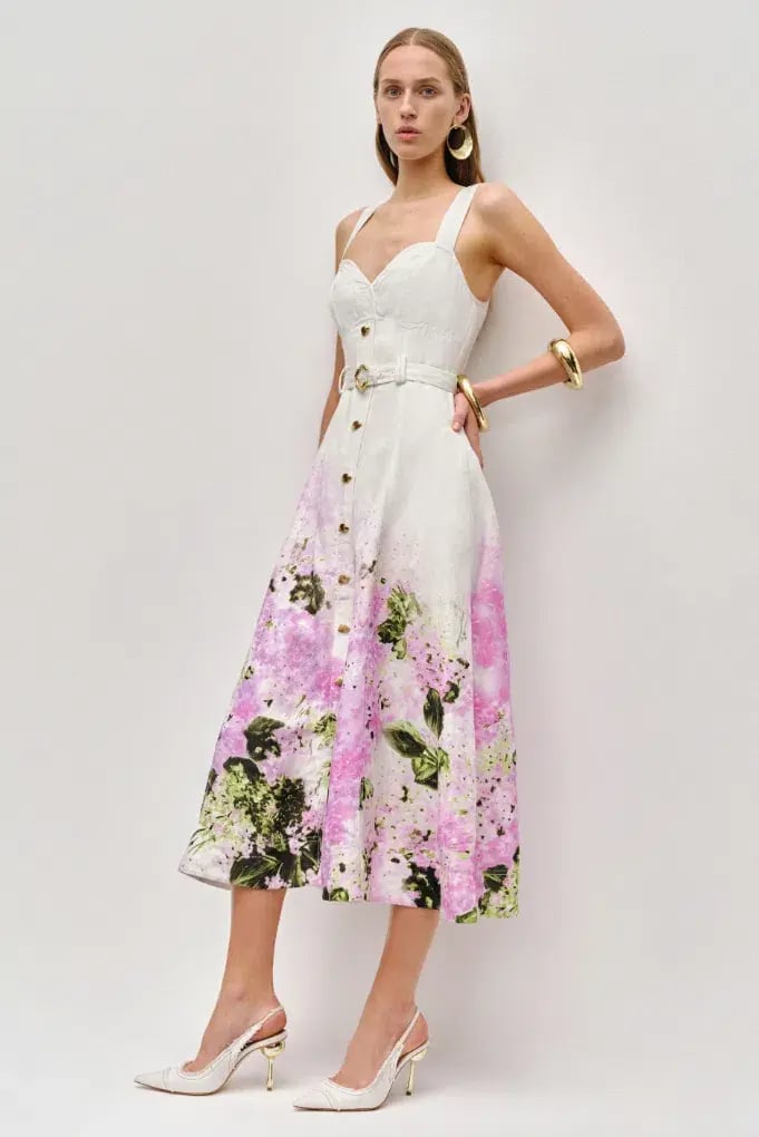 AJE Eartha Midi Dress size 10 photo 5