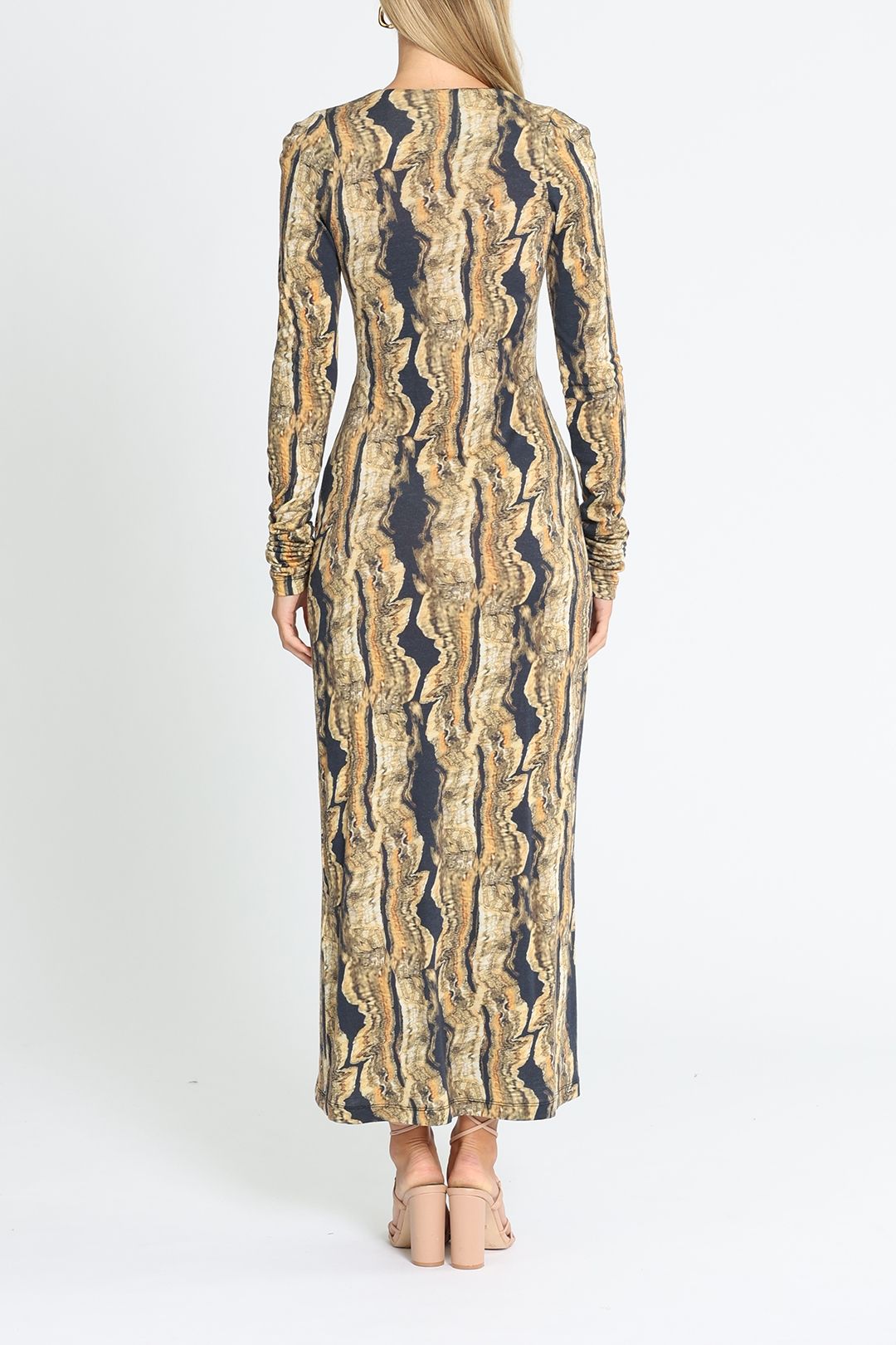 Psychedelic Dress - Black Print photo 3
